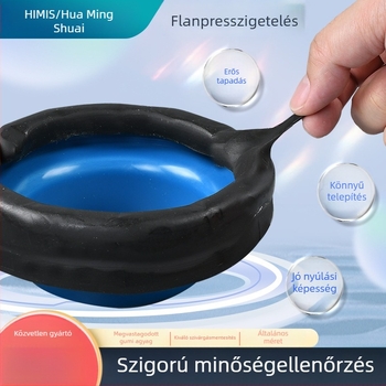 WC-flanész tömítés — O-gyűrű, gumitömítés, WC telepítéséhez