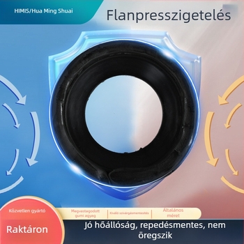 WC-flanész tömítés — O-gyűrű, gumitömítés, WC telepítéséhez