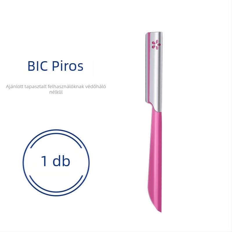 Szemöldöknyíró készlet kés-típusú anti-karcoló pengével – szemöldökhöz és testszőrökhöz – uniszex