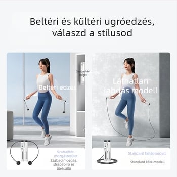 Elektronikus számoló ugrókötele, vezeték nélküli kettős használat terheléssel, ABS test, Yin Fire márka, Shenzhen, Guangdong, megjelenés tél 2025