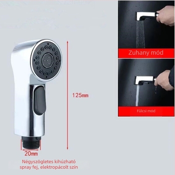 Kihúzható mosdócsap fej - ABS, Xuan Oh, új kínai stílus