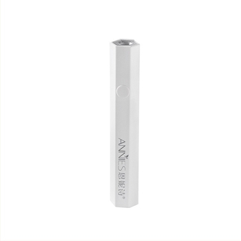 Hatszögletű kézben tartható fototerápiás lámpa manikűrhöz, újratölthető akkumulátorral