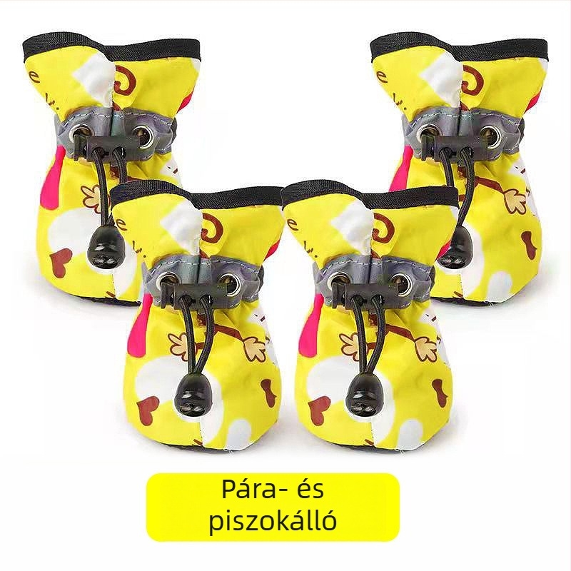 Kutyacipők – nyári, textilből készült, csúszásmentes, meleg