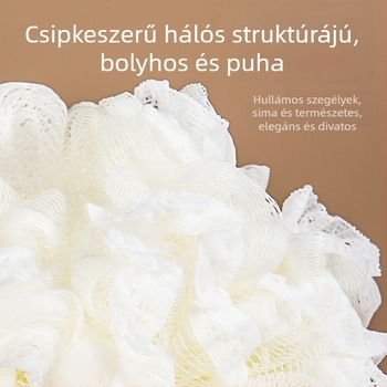 Agger fürdőgömb virág alakú – kettős használat, rendkívül puha, gyerekeknek