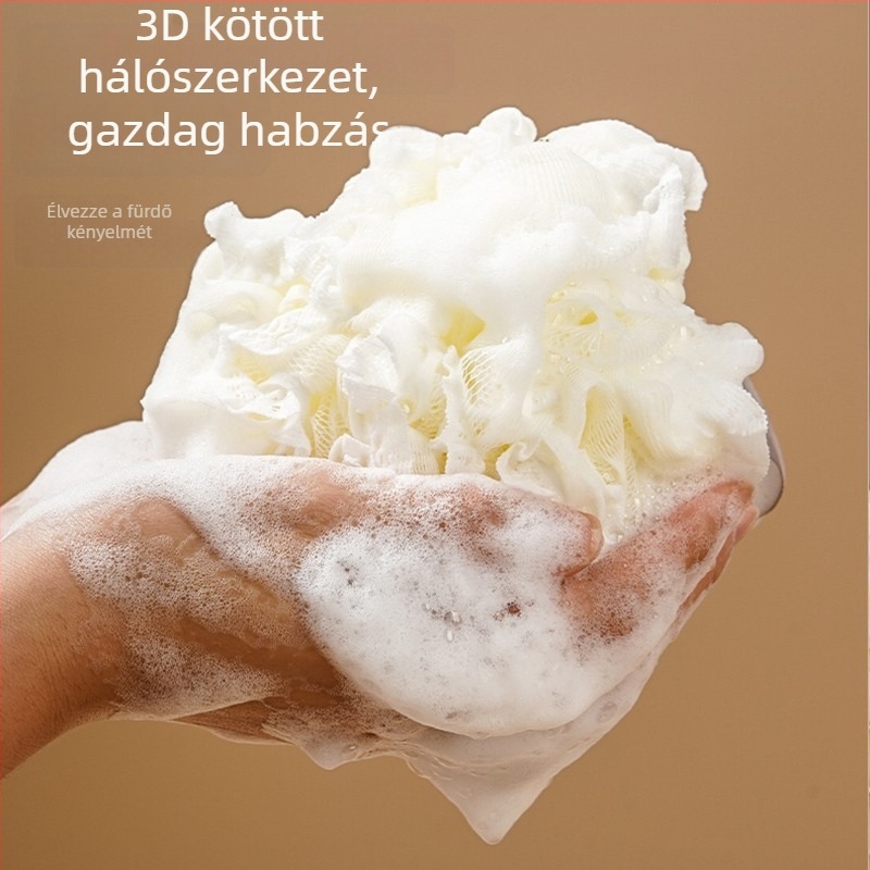 Agger fürdőgömb virág alakú – kettős használat, rendkívül puha, gyerekeknek