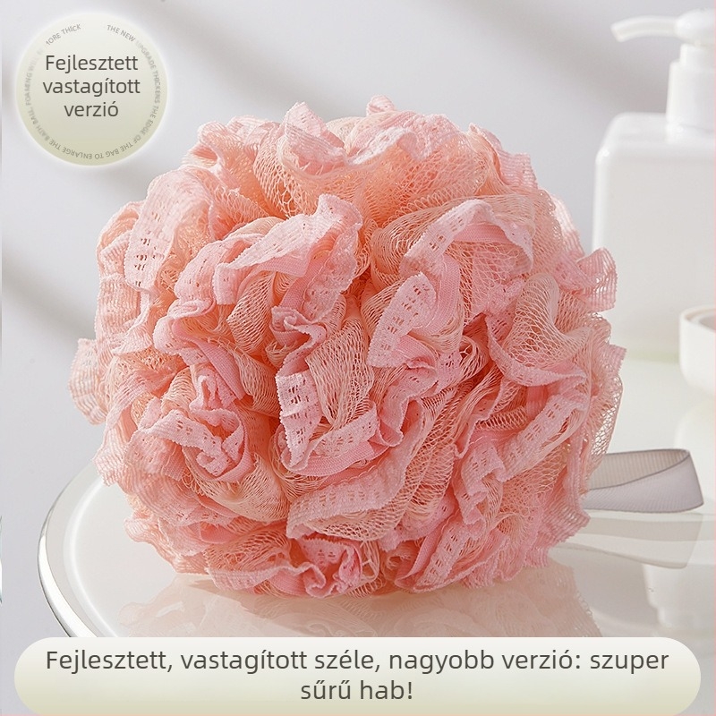 Agger fürdőgömb virág alakú – kettős használat, rendkívül puha, gyerekeknek