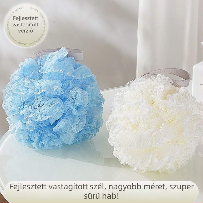 Agger fürdőgömb virág alakú – kettős használat, rendkívül puha, gyerekeknek
