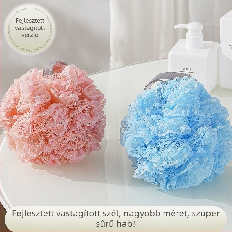 Agger fürdőgömb virág alakú – kettős használat, rendkívül puha, gyerekeknek