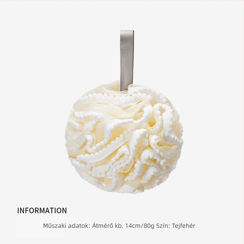Agger fürdőgömb virág alakú – kettős használat, rendkívül puha, gyerekeknek