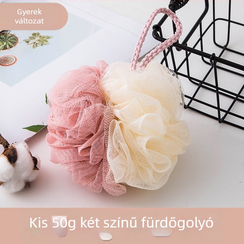 Agger fürdőgömb virág alakú – kettős használat, rendkívül puha, gyerekeknek
