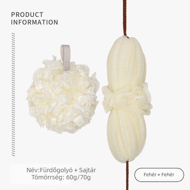 Agger fürdőgömb virág alakú – kettős használat, rendkívül puha, gyerekeknek