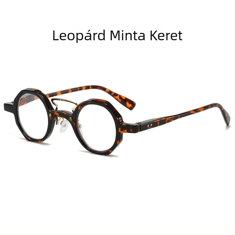 Retro olvasó szemüveg, kis keret, rugós szárak, gyanta lencsék anti‑kékfény védelemmel, közelre látás támogatás; PC keret, teljes keret, kis arcú időseknek