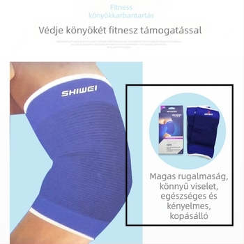 Uniszex sportvédő készlet térdvédőkkel, csuklóvédőkkel, könyökvédőkkel, bokavédőkkel és tenyérvédőkkel edzéshez; anyagok: pamut, poliészter, elasztán