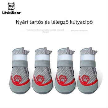 Lovitwear Kutyacipő gumiból, kemény talppal — univerzális illeszkedés, csúszásmentes, meleg, kopásálló