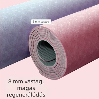 Amman jóga matrac, TPE, 6/8 mm, 500/560/700 g, egyszínű minta