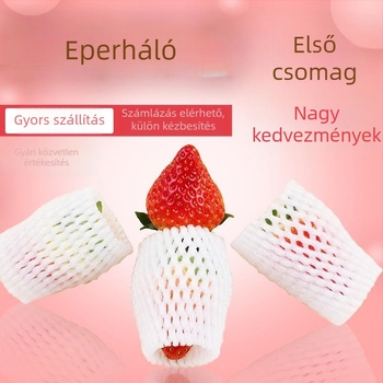 Formázott EPE gyöngyház habból készült gyümölcs hálófedél – tömörített, lélegző védőtasak friss gyümölcsökhöz