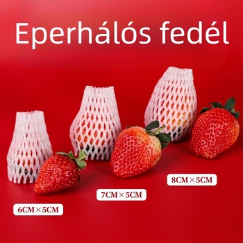 Formázott EPE gyöngyház habból készült gyümölcs hálófedél – tömörített, lélegző védőtasak friss gyümölcsökhöz