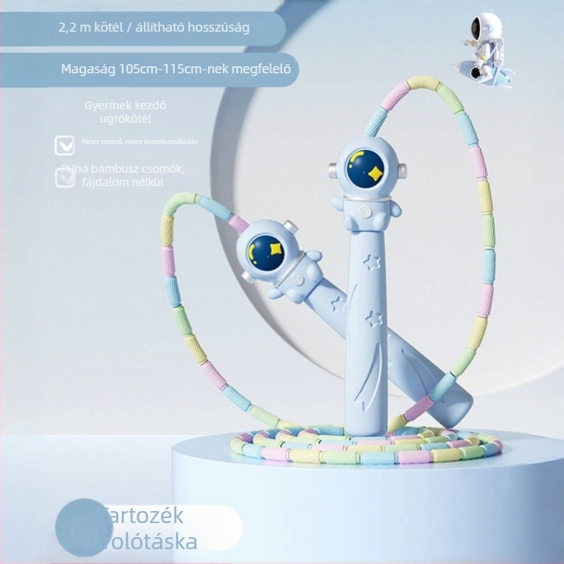 Gyermekeknek szánt PVC ugrókötél, 2,4 mm, edzésre