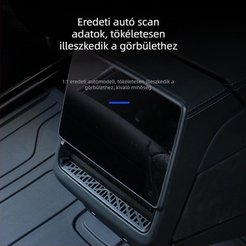 Hátsó légkondicionáló ventillátor burkolat Tesla Model Y/3 – új verzió, beltéri kiegészítő, logó nyomtatás elérhető