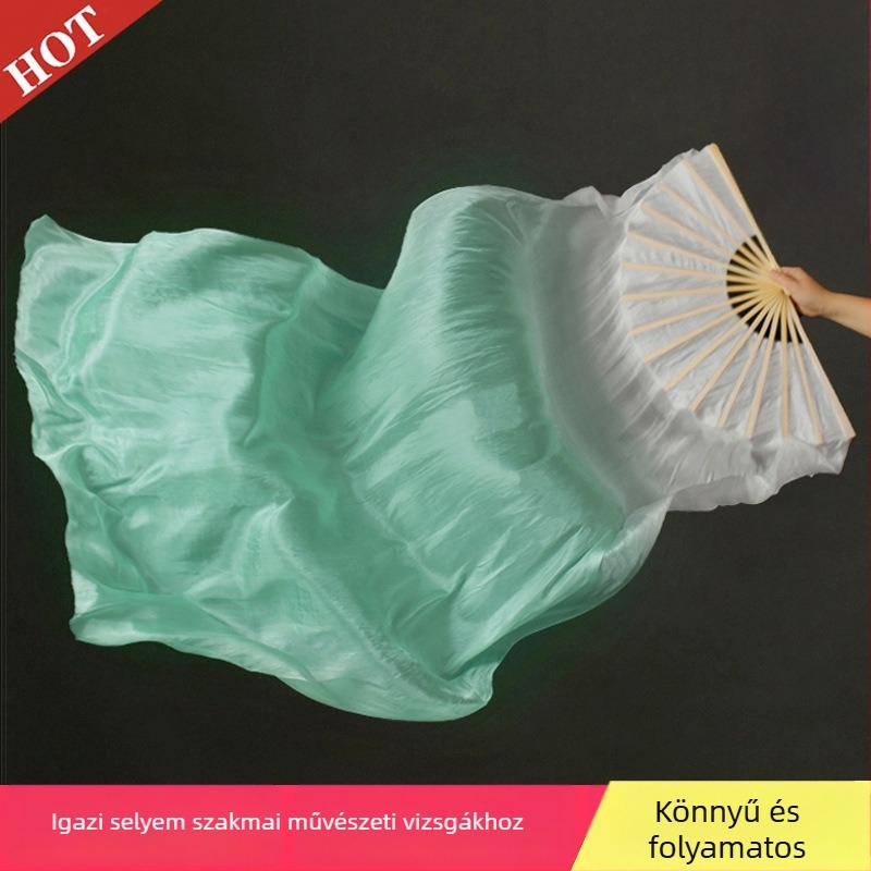 Selyem táncfán bambusz keretben, klasszikus stílus, nyitó tánc