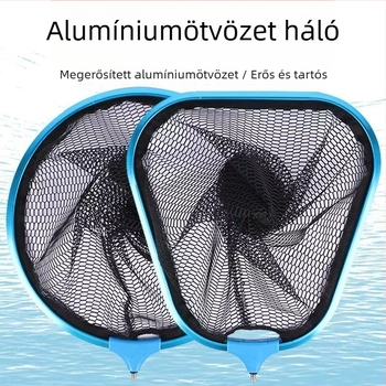 Horgász hálófej alumíniumötvözetből – háromszög alakú, nano dizájn, csomózás elleni