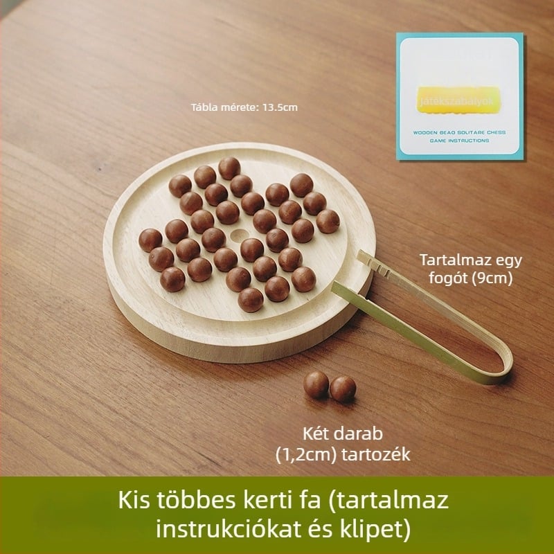 Fa sakkkészlet családok és gyerekek számára, hagyományos sakkjáték, blisteres csomagolás, fejleszti kéz- és gondolkodási képességeket, 4–60 éves korosztálynak