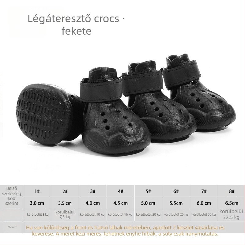 hcpet Kutyapapucs — vízálló Lycra, légáteresztő hálós szerkezet, szabadidős stílus