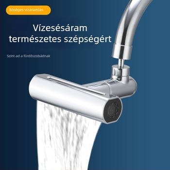 Konyhai csap extender forgó aerátorral, univerzális adapter (ABS, csavaros szerelés, forgó aerátor, konyhai csap)