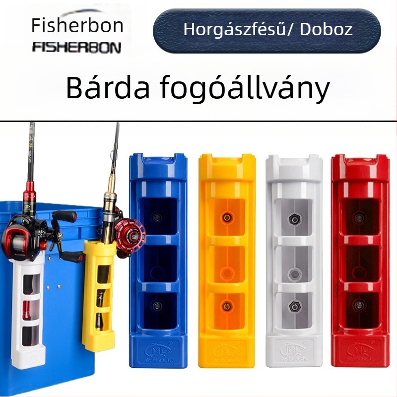 Horgászbot behelyező készülék halas dobozokhoz és vödrökhöz (Márka: Miao Zun; Kompatibilitás: halas dobozok és vödrök; Származás: Kína)