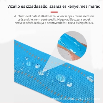 Li Ning Kineziós izompólya kosárlabdához – Öntapadós pamut izompólya, védett részek: tenyér, csukló, fej, derék, könyök, vádli, váll, térd, boka