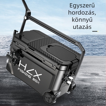 3600-as horgászláda sarkos toronnyal – ultra-könnyű, teljes készlet, ABS, megerősített, többszörös funkció; Márka Fairy in the painting; Kapacitás 32-45; Eredet Zhejiang