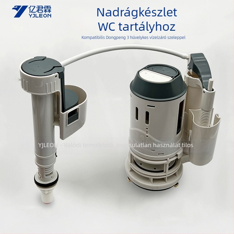 Toalett öblítő szelep kettős gombbal, univerzális, összeszerelés, modern egyszerű stílus, Yi junlin