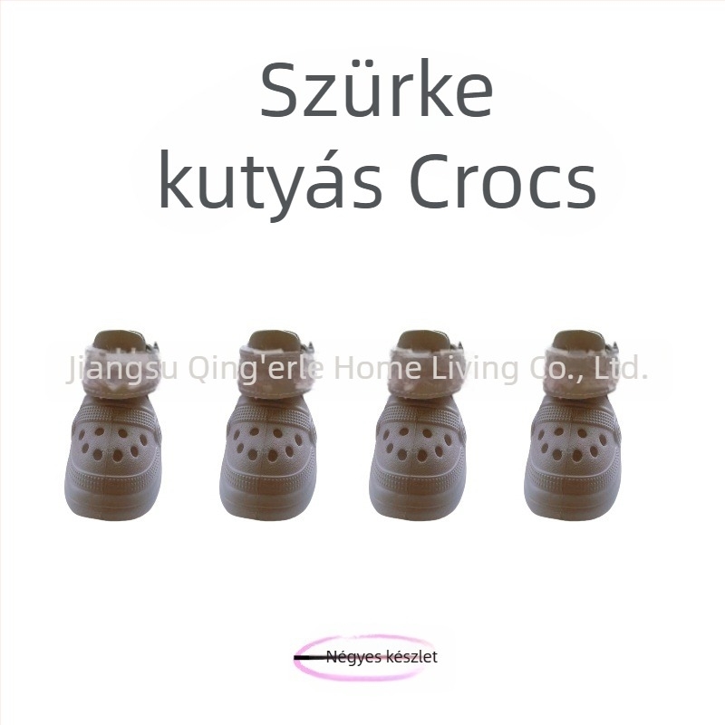 Kis méretű kutyáknak szánt nyári cipő készlet – légáteresztő, csúszásmentes