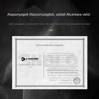 Lexus kulcstartó tok Alcantara velúr belsővel, SNBLO márka, testreszabható és logónyomtatás