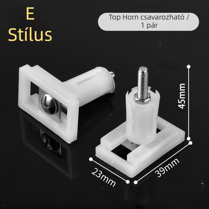 WC-ülés rögzítő csavarok és expanziós csavarok, univerzális fedél alkatrészek