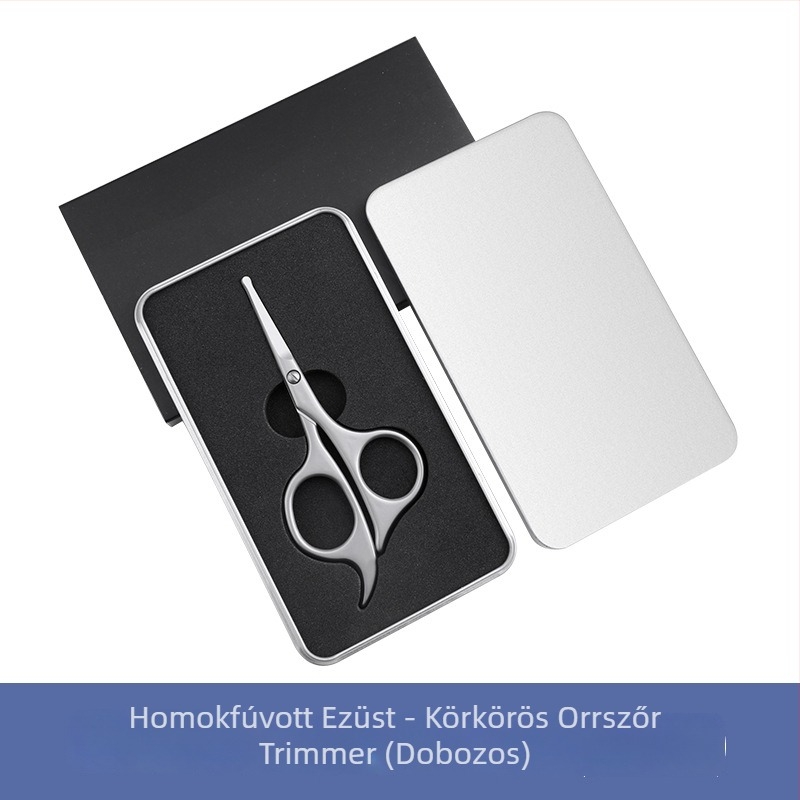 Shining Star rozsdamentes acél szemöldökolló, 27 g, 500 darabos csomag