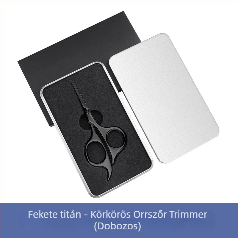 Shining Star rozsdamentes acél szemöldökolló, 27 g, 500 darabos csomag