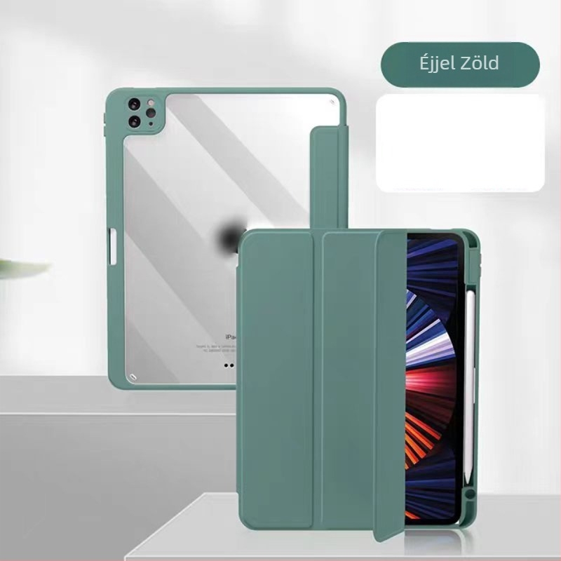 iPad védőtok - akril, mágneses, ütésálló, alvásfunkció, tartó/állvány, kompatibilis iPad Pro-vel (akril; mágneses; ütésálló; alvásfunkció; tartó/állvány)