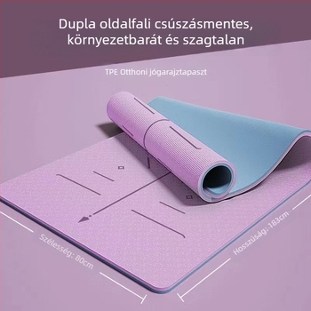 Voith TPE jóga matrac - 1000g, 6/8 mm vastagság, ütéscsillapító, csúszásmentes, Quanzhou eredet, testreszabott feldolgozás