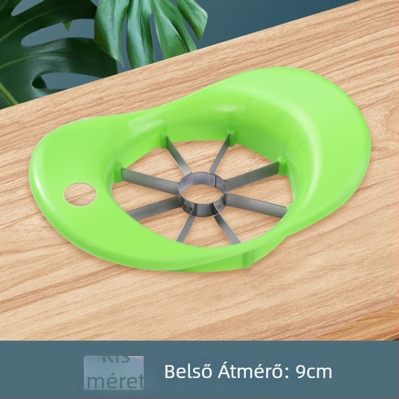 Almák hámozó kézi hajtással – multifunkcionális, rozsdamentes acél + ABS, modern minimalist dizájn