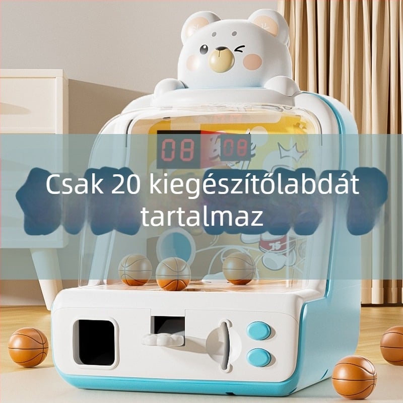 Gyerekek asztali kosárlövő játék — a gondolkodás és a koncentráció fejlesztése, 7–14 évesek számára