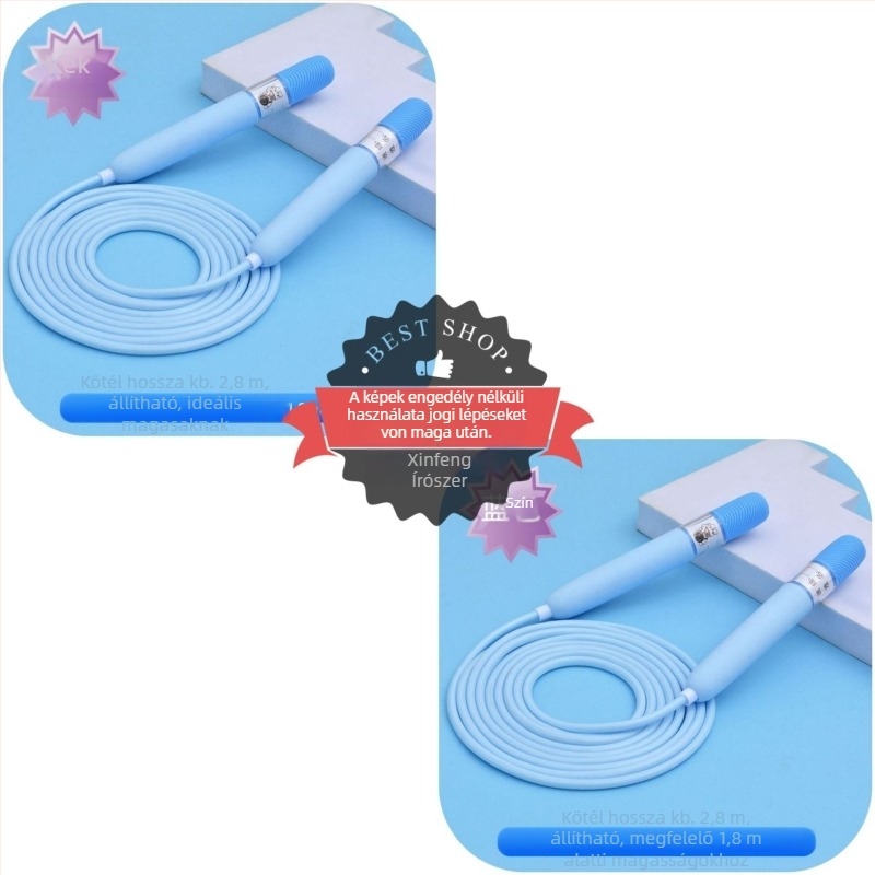 Szabályozható PVC ugrókötél gyerekeknek