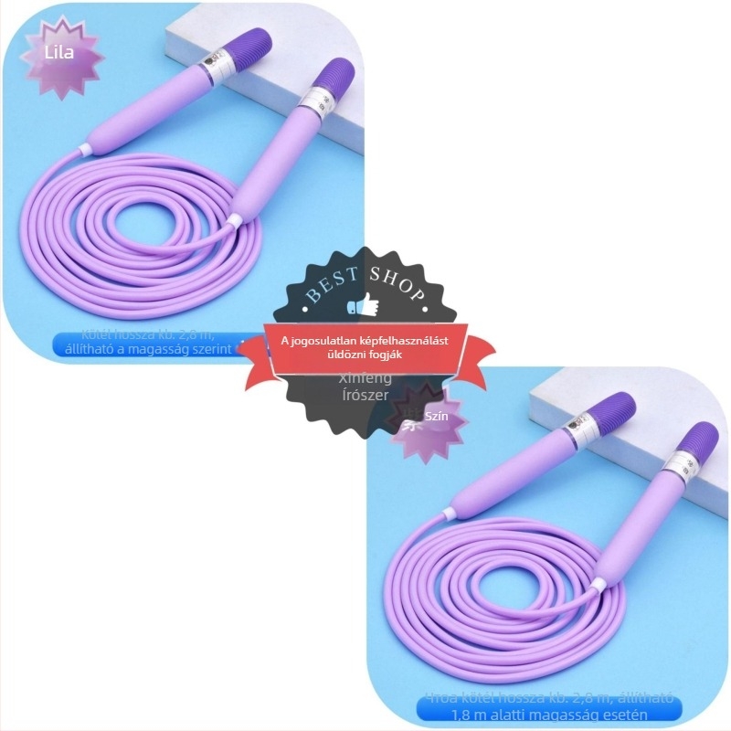 Szabályozható PVC ugrókötél gyerekeknek