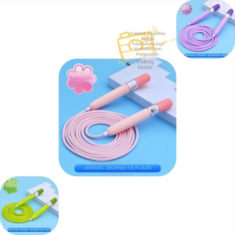 Szabályozható PVC ugrókötél gyerekeknek