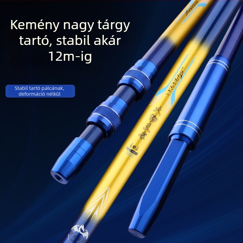 Nagy tárgyakhoz való tartó – többirányú forgás, összecsukható, anyaga: szénszál, kétfunkciós