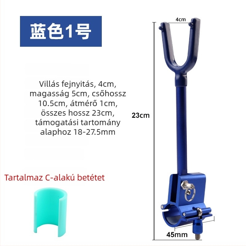 Nagy tárgyakhoz való tartó – többirányú forgás, összecsukható, anyaga: szénszál, kétfunkciós