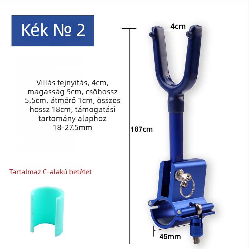 Nagy tárgyakhoz való tartó – többirányú forgás, összecsukható, anyaga: szénszál, kétfunkciós