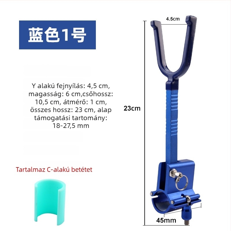 Nagy tárgyakhoz való tartó – többirányú forgás, összecsukható, anyaga: szénszál, kétfunkciós