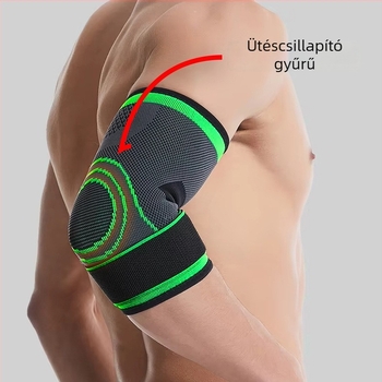 Chao Chi könyökvédő kosárlabdához - poliészter rost, légáteresztő kötött, pántos zárás, felnőtteknek