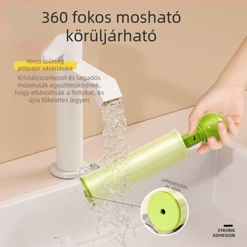 Szöszmentesítő görgő ruhákhoz – mosható szöszmentesítő görgő, hordozható ruhatisztító, műanyag test, modern minimalista stílus, bevezetve 2025-ben